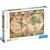 Puzzle 3000 Piezas | Mapa Antiguo Clementoni 