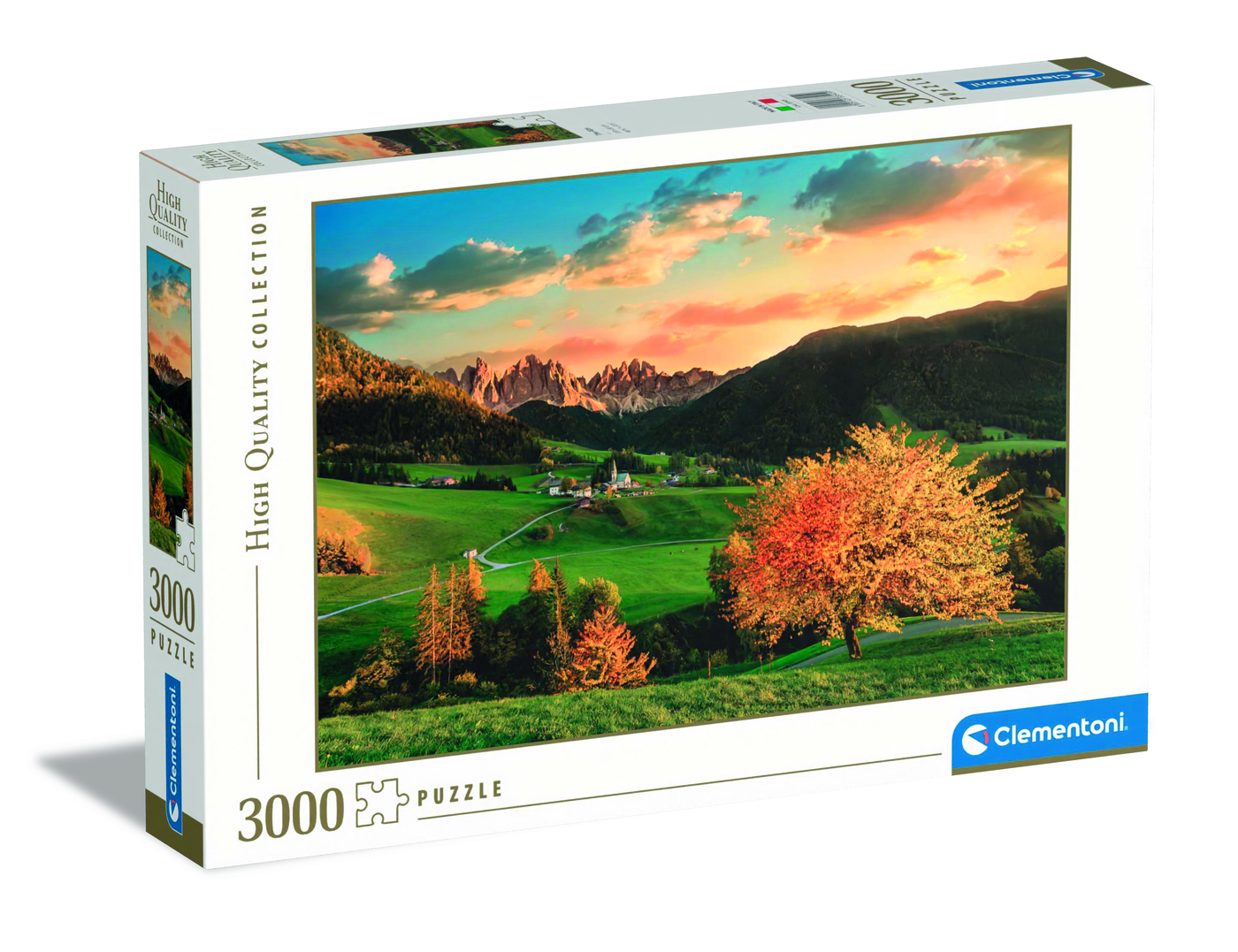 Puzzle 3000 Piezas | Santa Magdalena Dolomites Clementoni