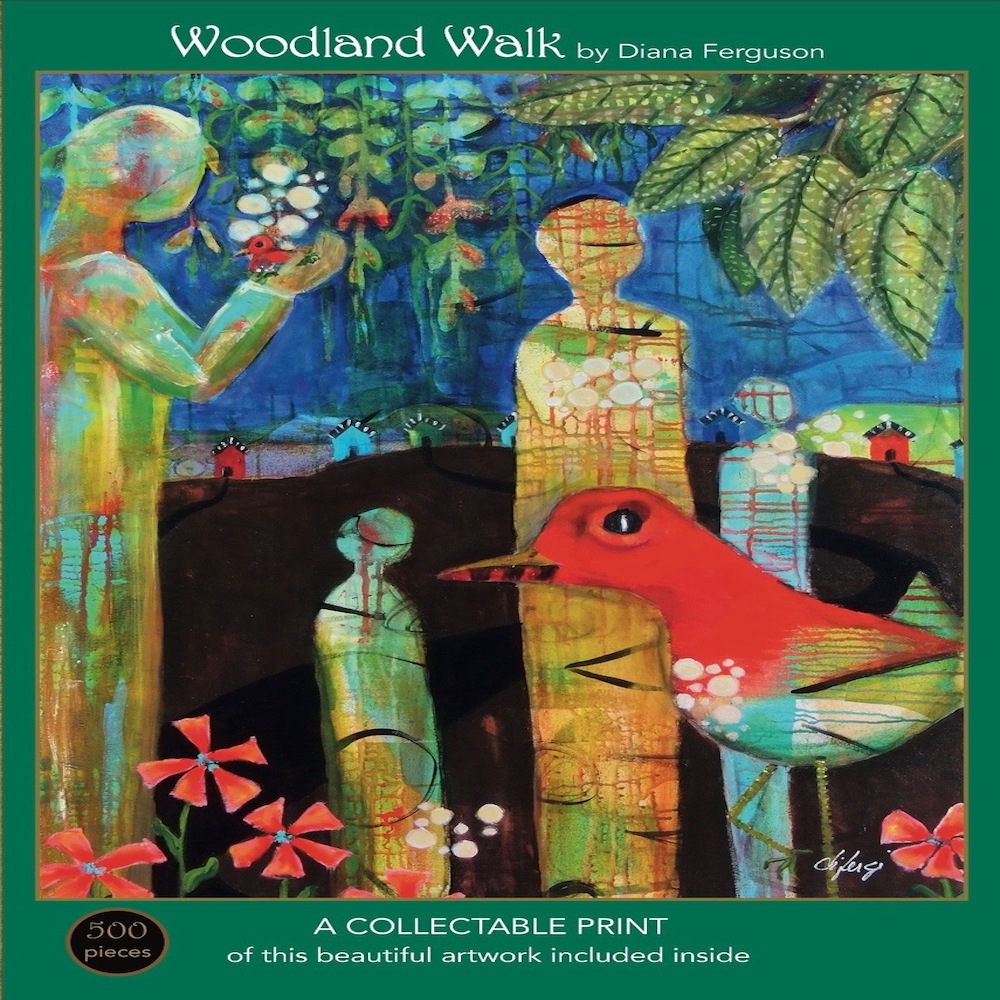 Puzzle 500 Piezas Premium | Woodlank Walk Art & Fable 