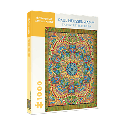 Puzzle 1000 Piezas | Tapestry mandala Pomegranate 