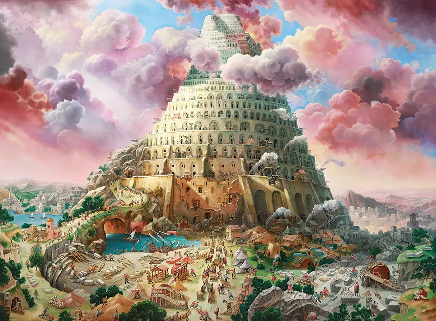 Puzzle 3000 Piezas | La Torre de Babel 2