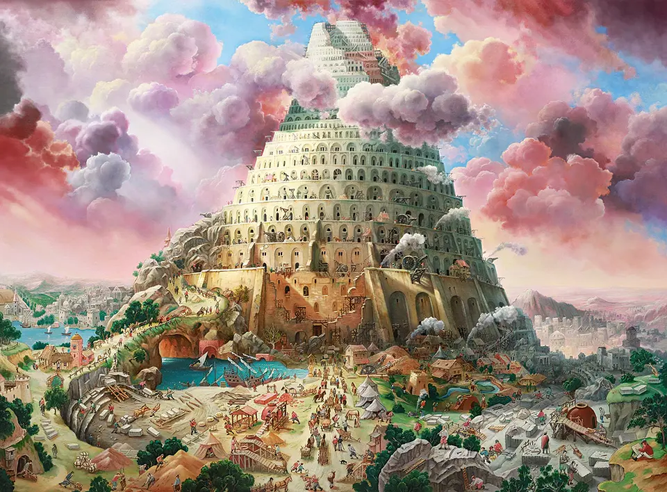 Puzzle 3000 Piezas | La Torre de Babel 2