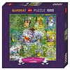 Puzzle 1000 Piezas | Mordillo Wildlife Heye