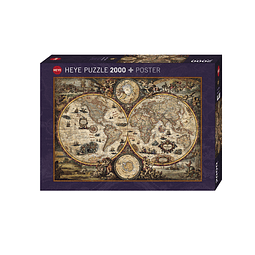 Puzzle 2000 Piezas | Vintage World Heye