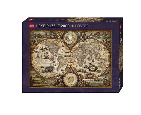 Puzzle 2000 Piezas | Vintage World Heye