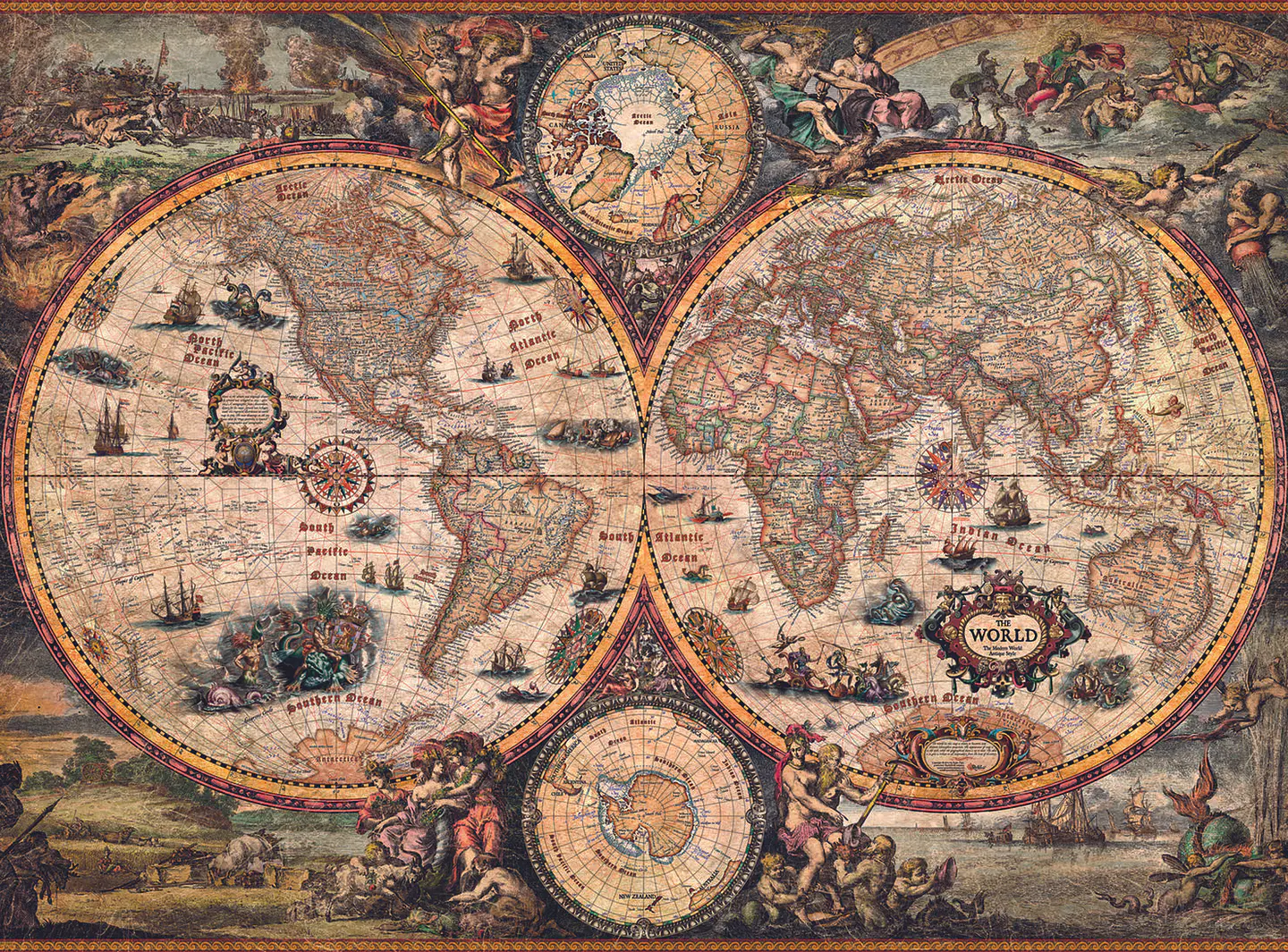 Puzzle 2000 Piezas | Vintage World Heye 2