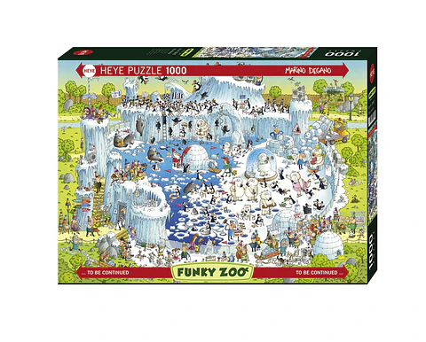 Puzzle 1000 Piezas | FUNKY ZOO Polar Habitat