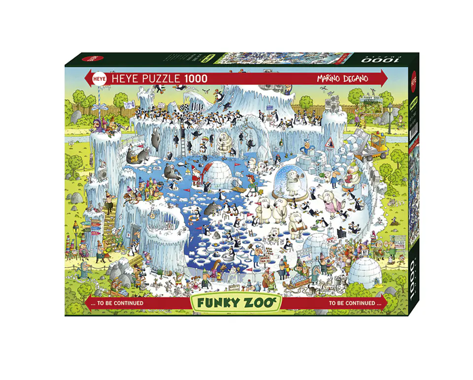 Puzzle 1000 Piezas | FUNKY ZOO Polar Habitat 1