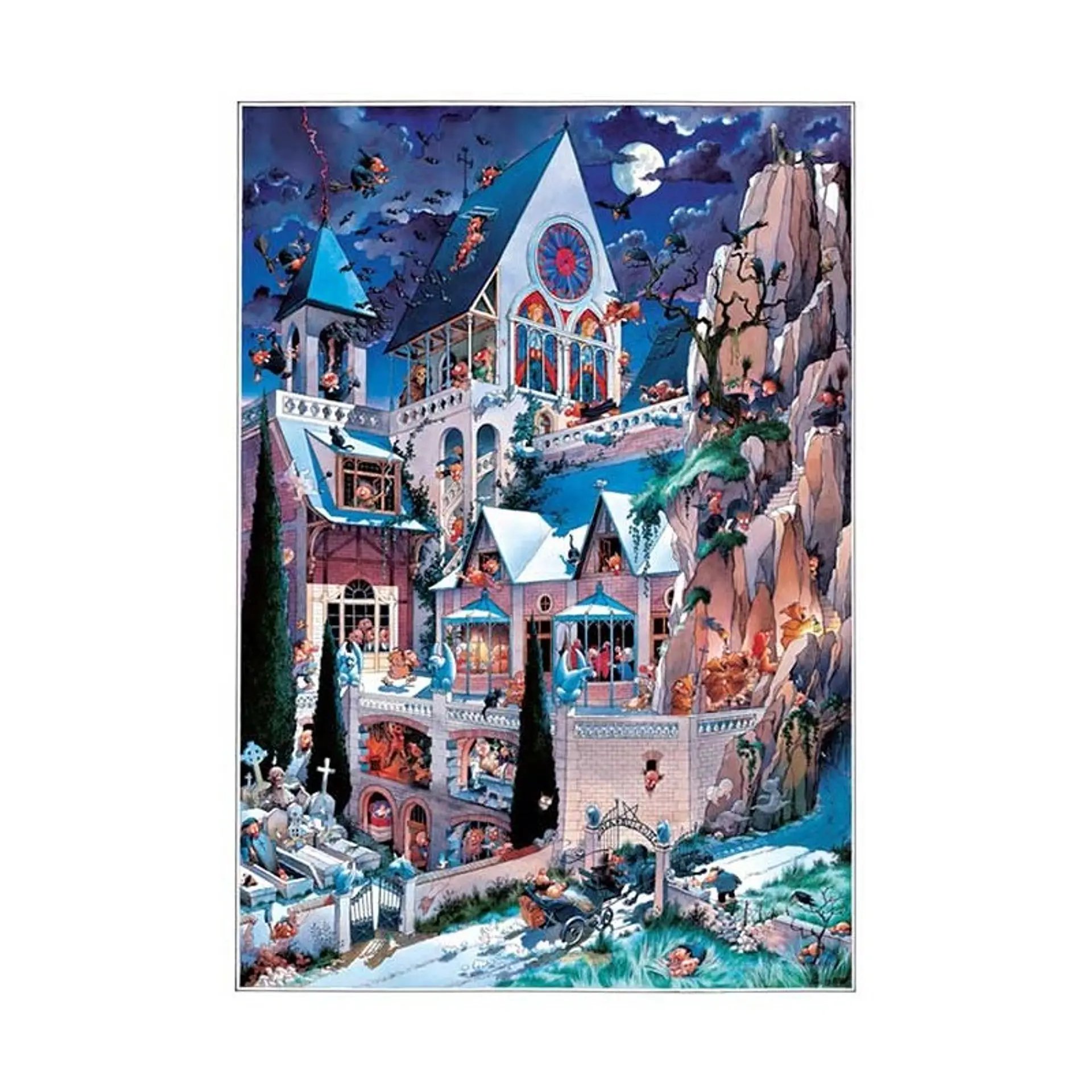 Puzzle 2000 Piezas | Castle of Horror Heye 2