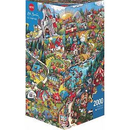 Puzzle 2000 Piezas | Go Camping! Heye