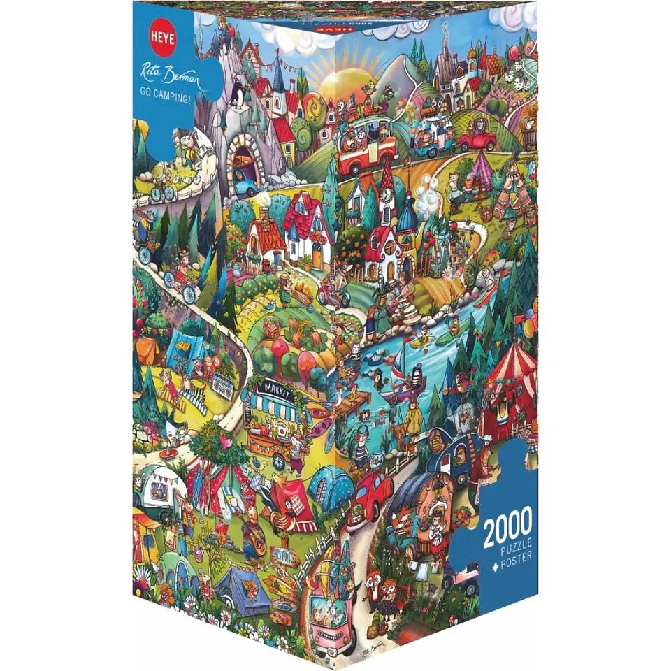 Puzzle 2000 Piezas | Go Camping! 1
