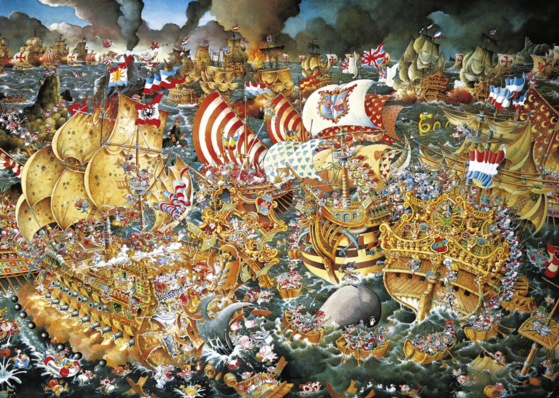 Puzzle 2000 Piezas | Trafalgar 2