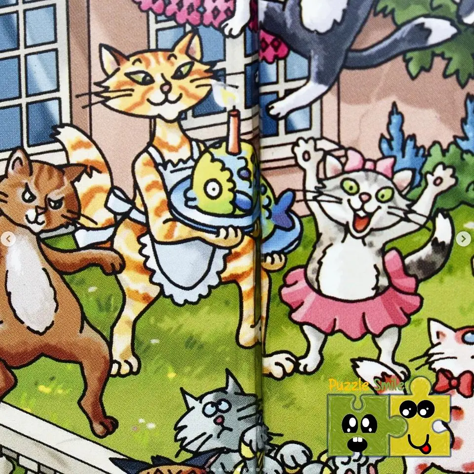 Puzzle 1000 Piezas | Party Cats 5