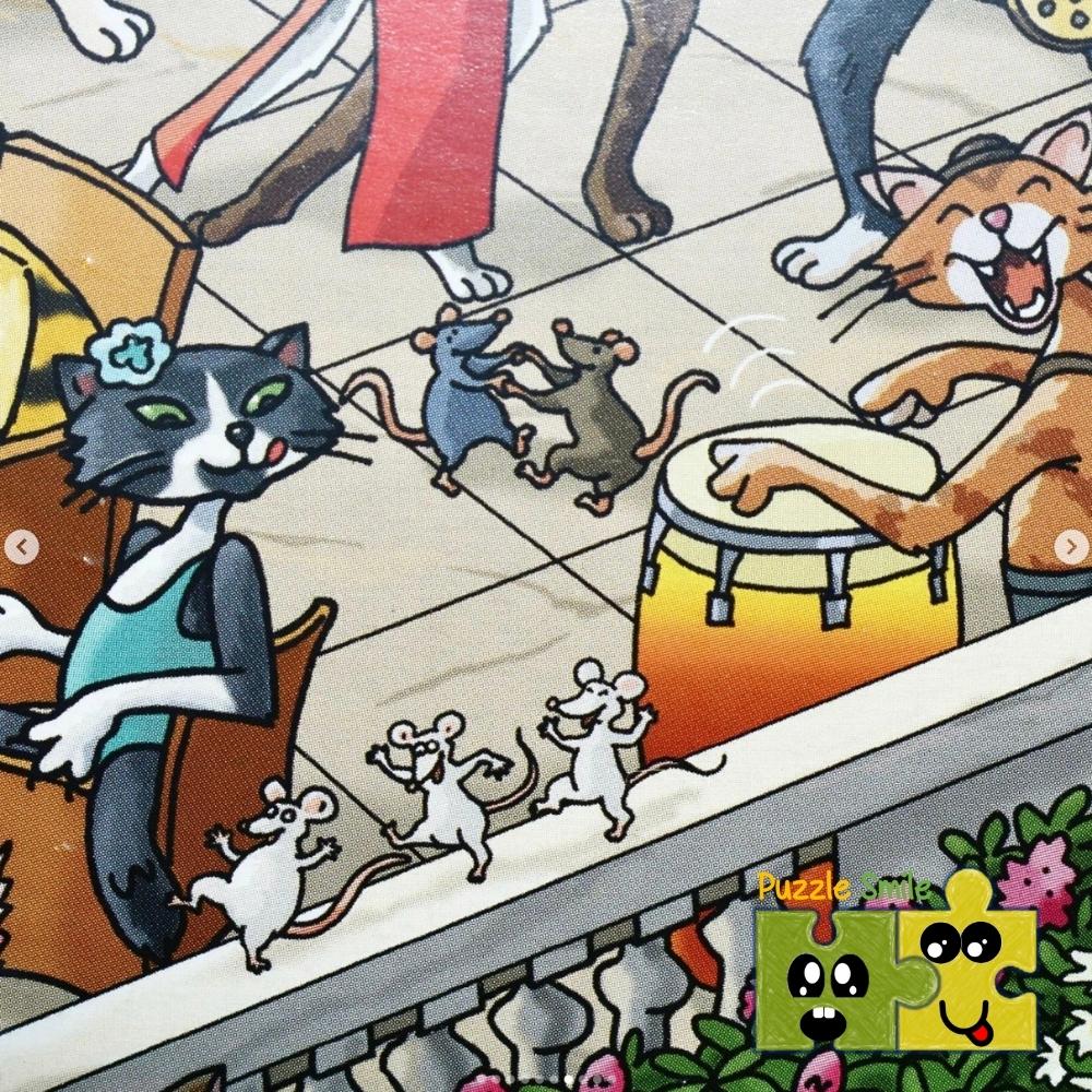 Puzzle 1000 Piezas | Party Cats Heye