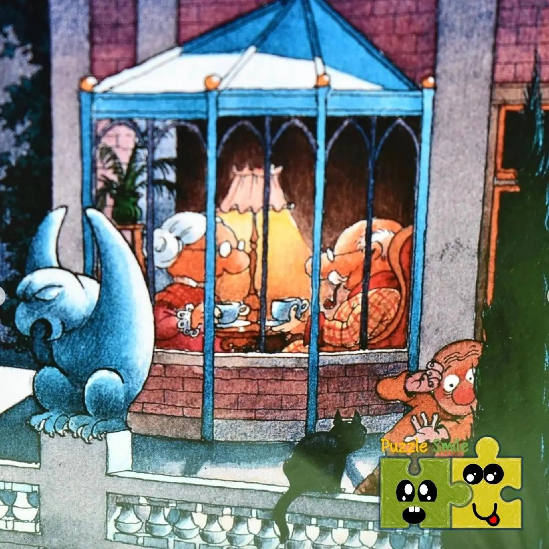 Puzzle 2000 Piezas | Castle of Horror Heye 8