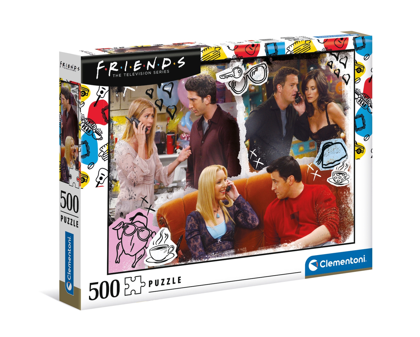 Puzzle 500 Piezas | Friends Clementoni 