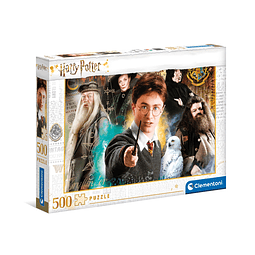 Puzzle 500 Piezas | Harry Potter Maestros de Magia Clementoni