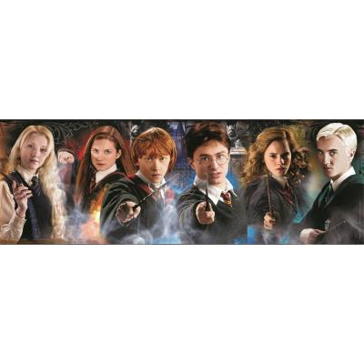 Puzzle 1000 Piezas Panorámico | Harry Potter y sus Amigos Clementoni 