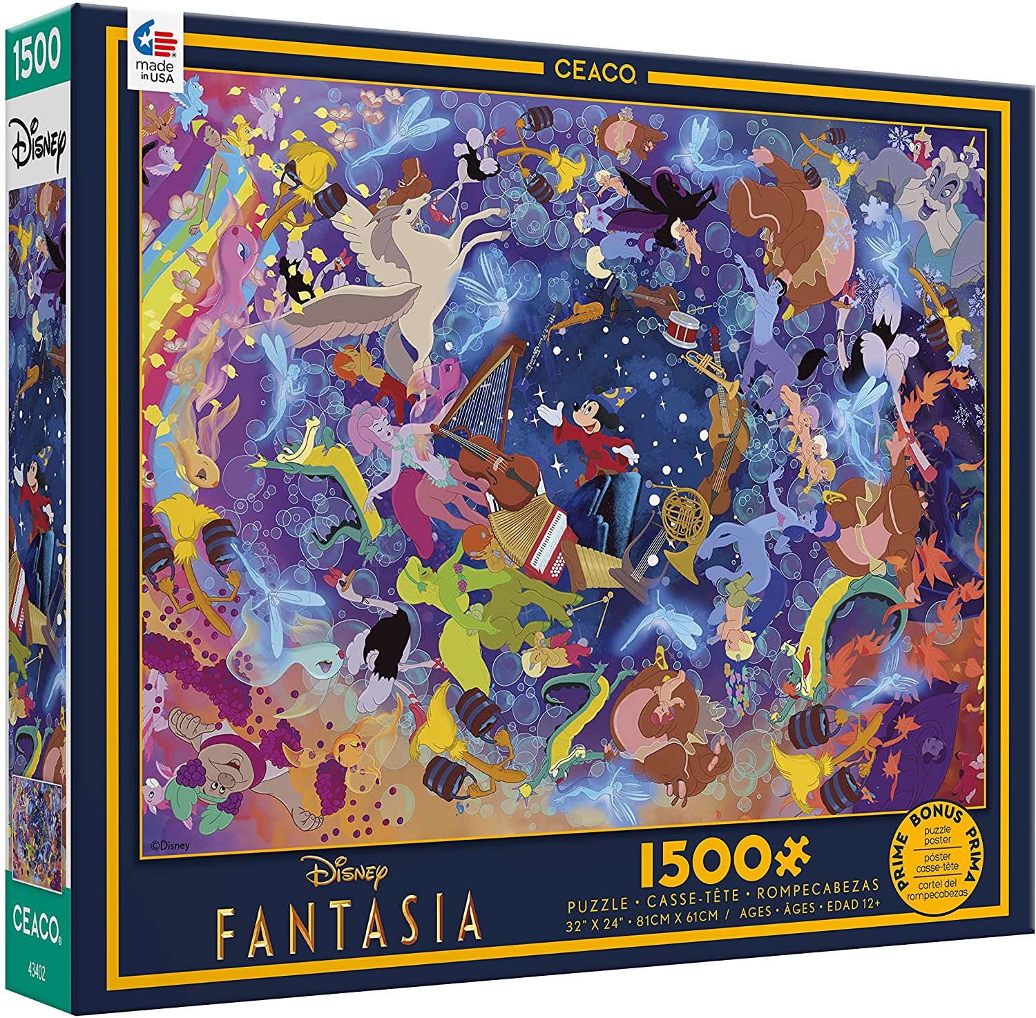Puzzle 1500 Piezas | Disney Fantasia Ceaco