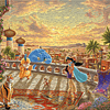Puzzle 300 Piezas Grandes | Disney Jasmín y Aladdin Bailando