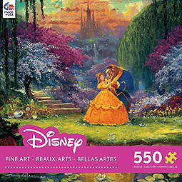 Puzzle 550 Piezas Grandes | Disney La Bella y La Bestia en el Jardín