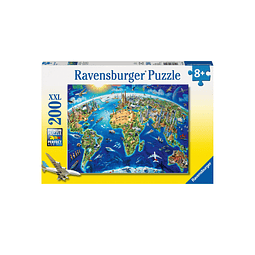 Puzzle 200 Piezas Grandes | Monumentos del Mundo