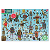 Puzzle 100 Piezas | Robots Reciclados Eeboo