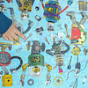 Puzzle 100 Piezas | Robots Reciclados Eeboo