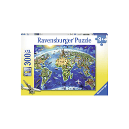 Puzzle 300 Piezas Grandes | El mundo a la Vista Ravensburger
