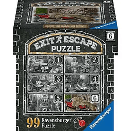Escape Puzzle 99 Piezas | Habitación 6: Garage