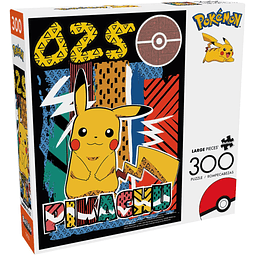 Puzzle 300 Piezas Grandes l Pokemon Pikachu 