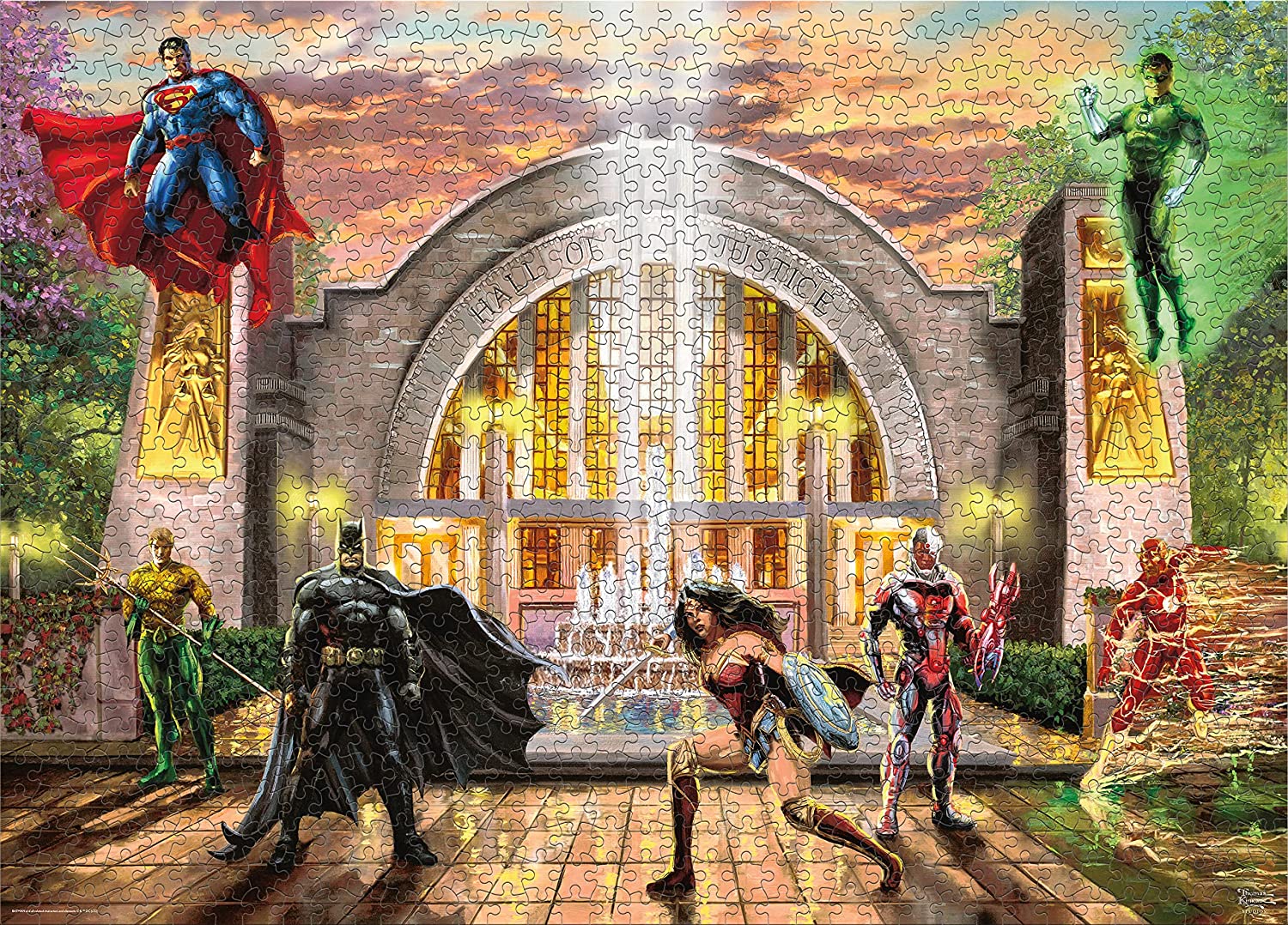 Puzzle 1000 Piezas | DC Cómics 2, La Liga de La Justicia Ceaco
