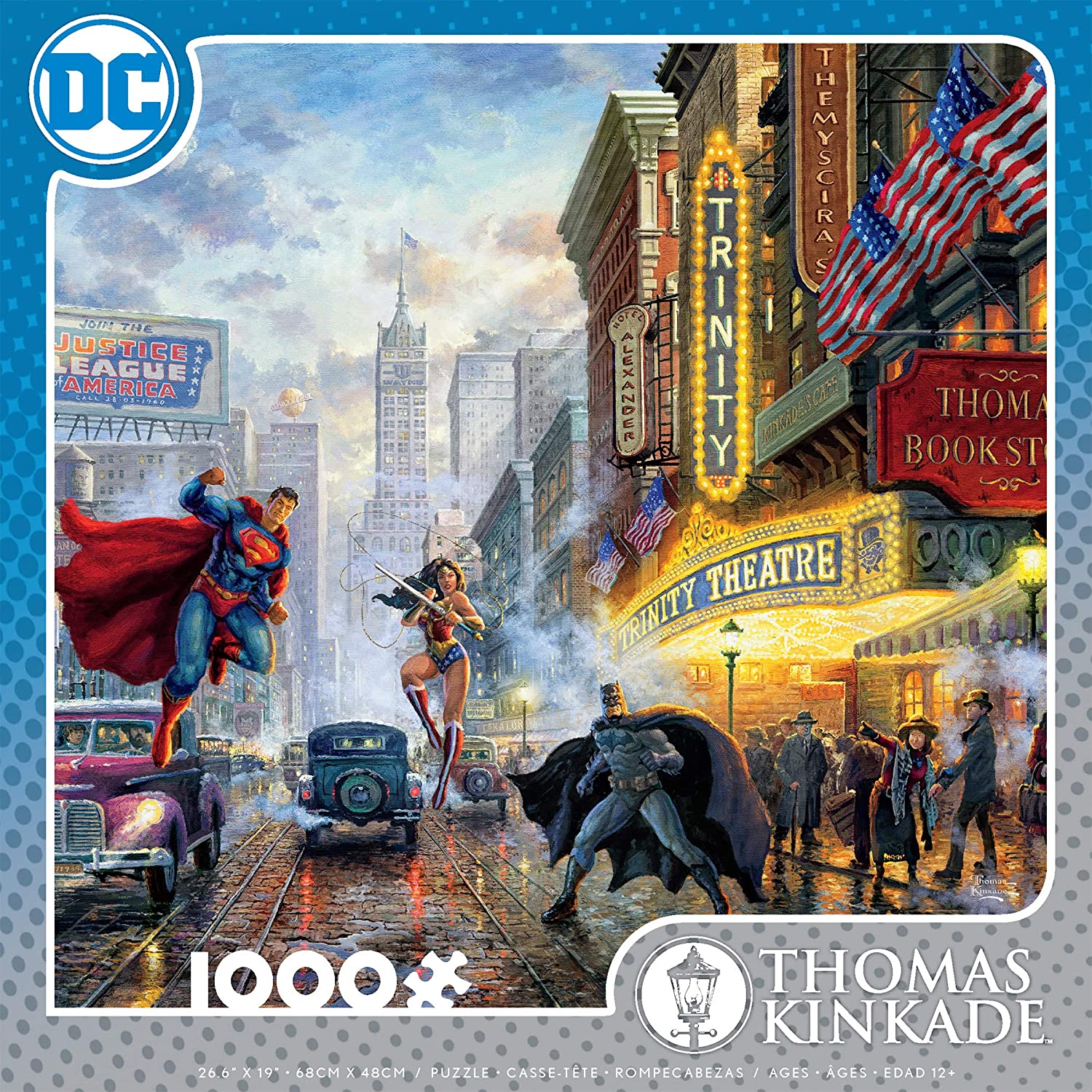 Puzzle 1000 Piezas | DC Cómics 3, La Liga de La Justicia Ceaco