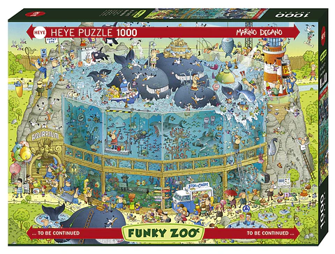 Puzzle 1000 Piezas | FUNKY ZOO Ocean Habitat