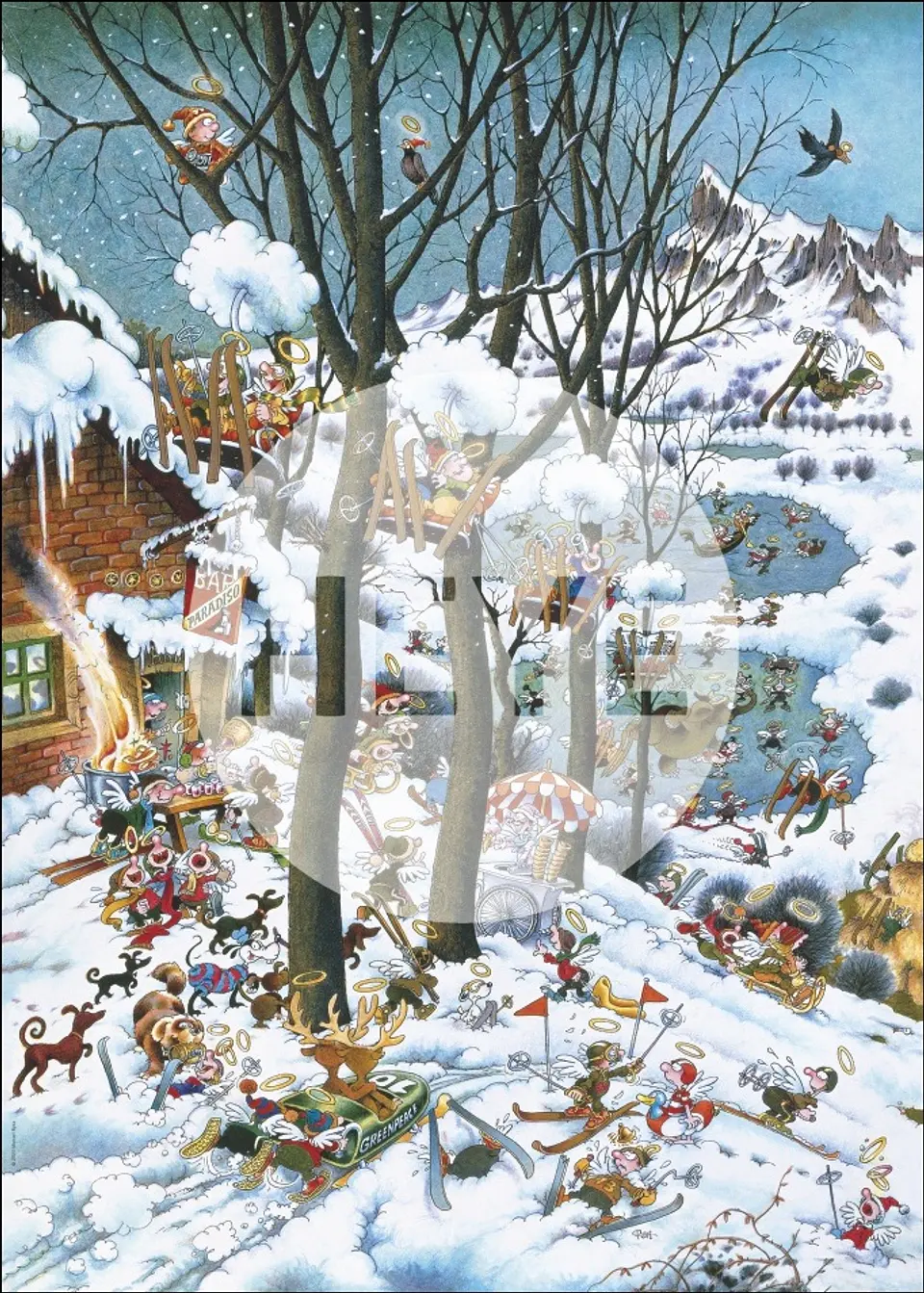 Puzzle 1000 Piezas | Paradise In Winter Heye 2