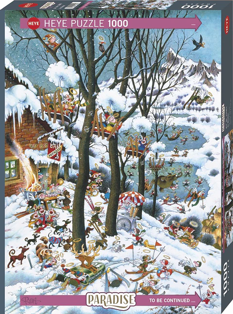 Puzzle 1000 Piezas | Paradise In Winter Heye