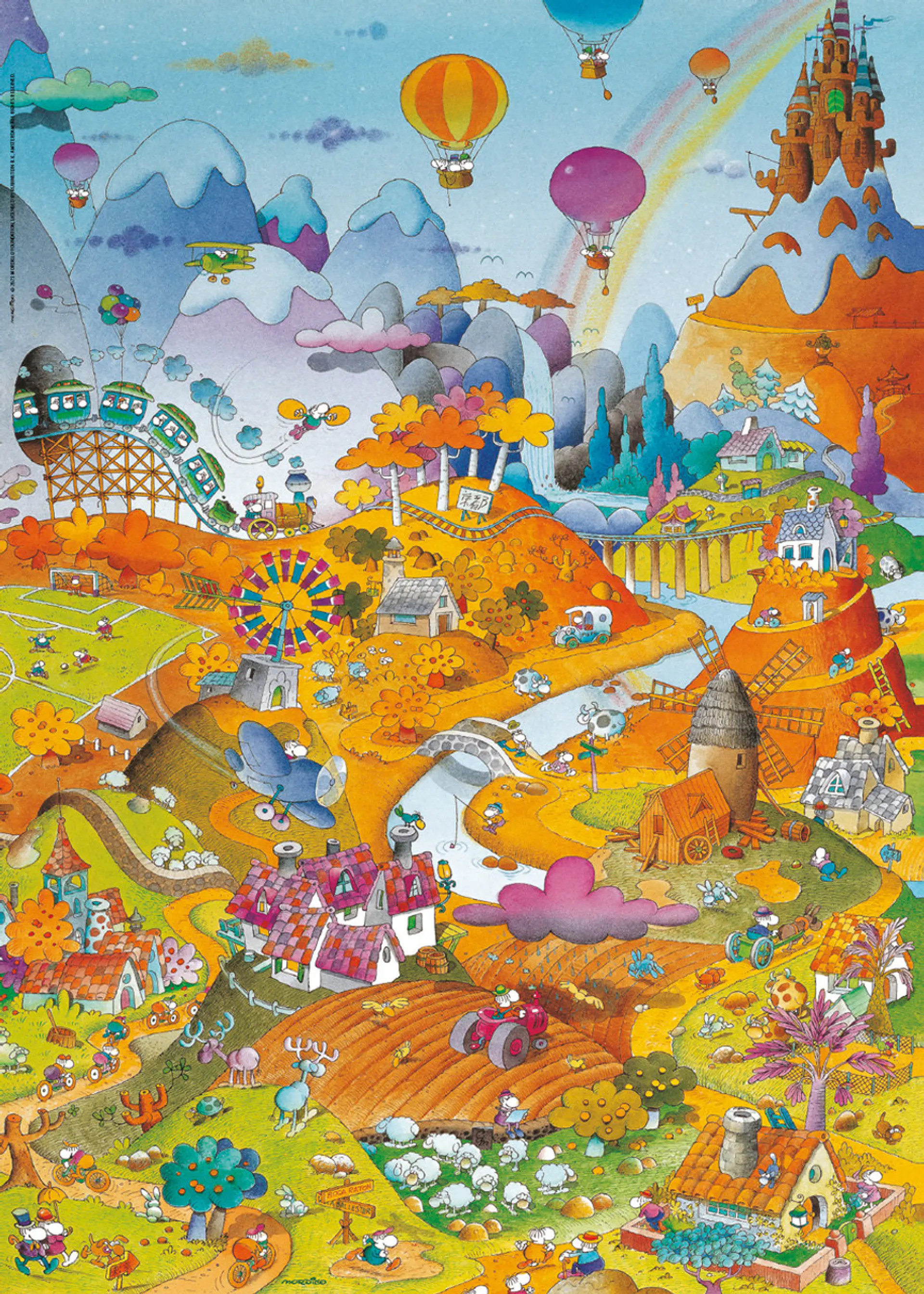 Puzzle 1000 Piezas | Idyll By The Field 2