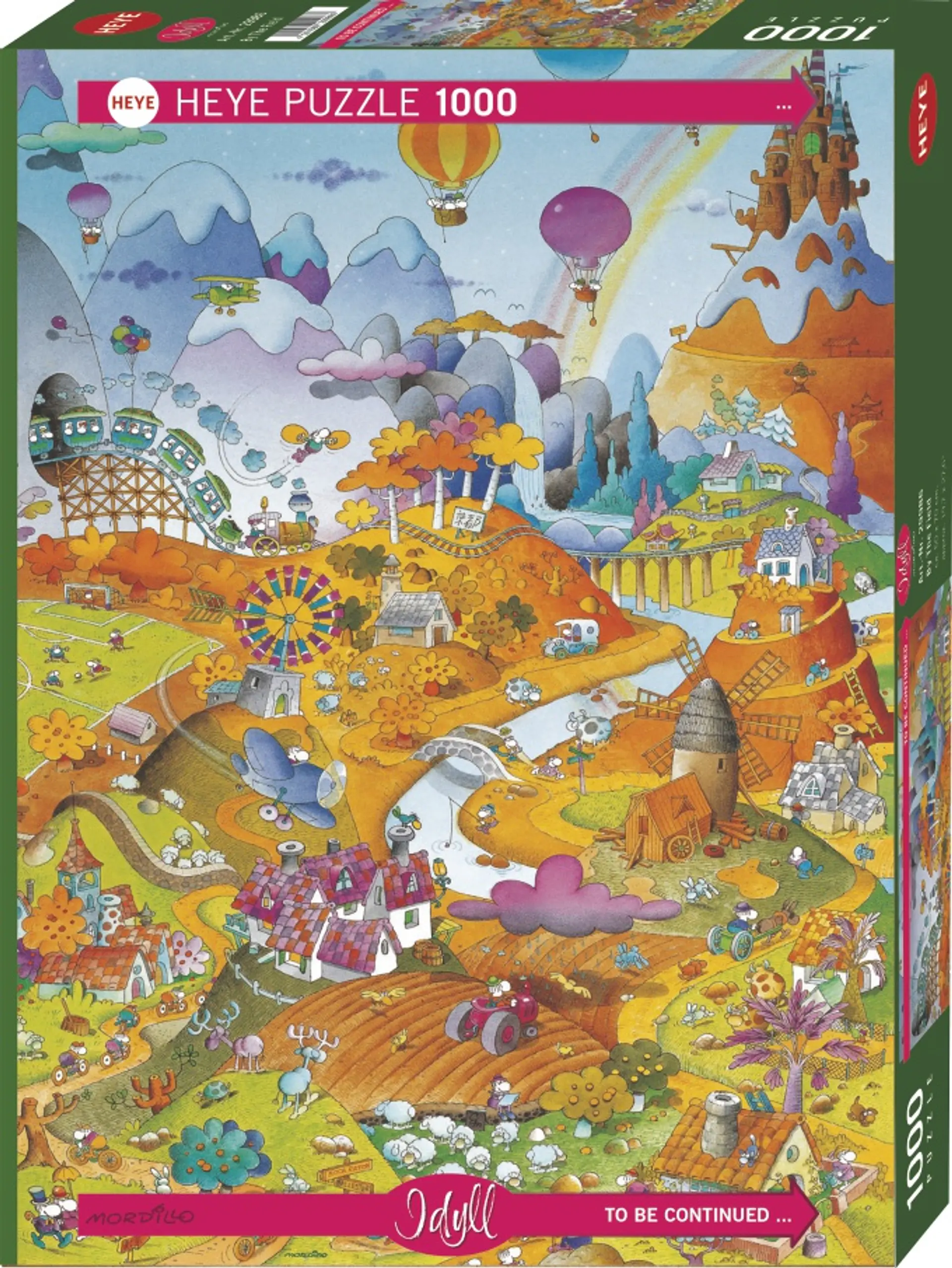 Puzzle 1000 Piezas | Idyll By The Field 1