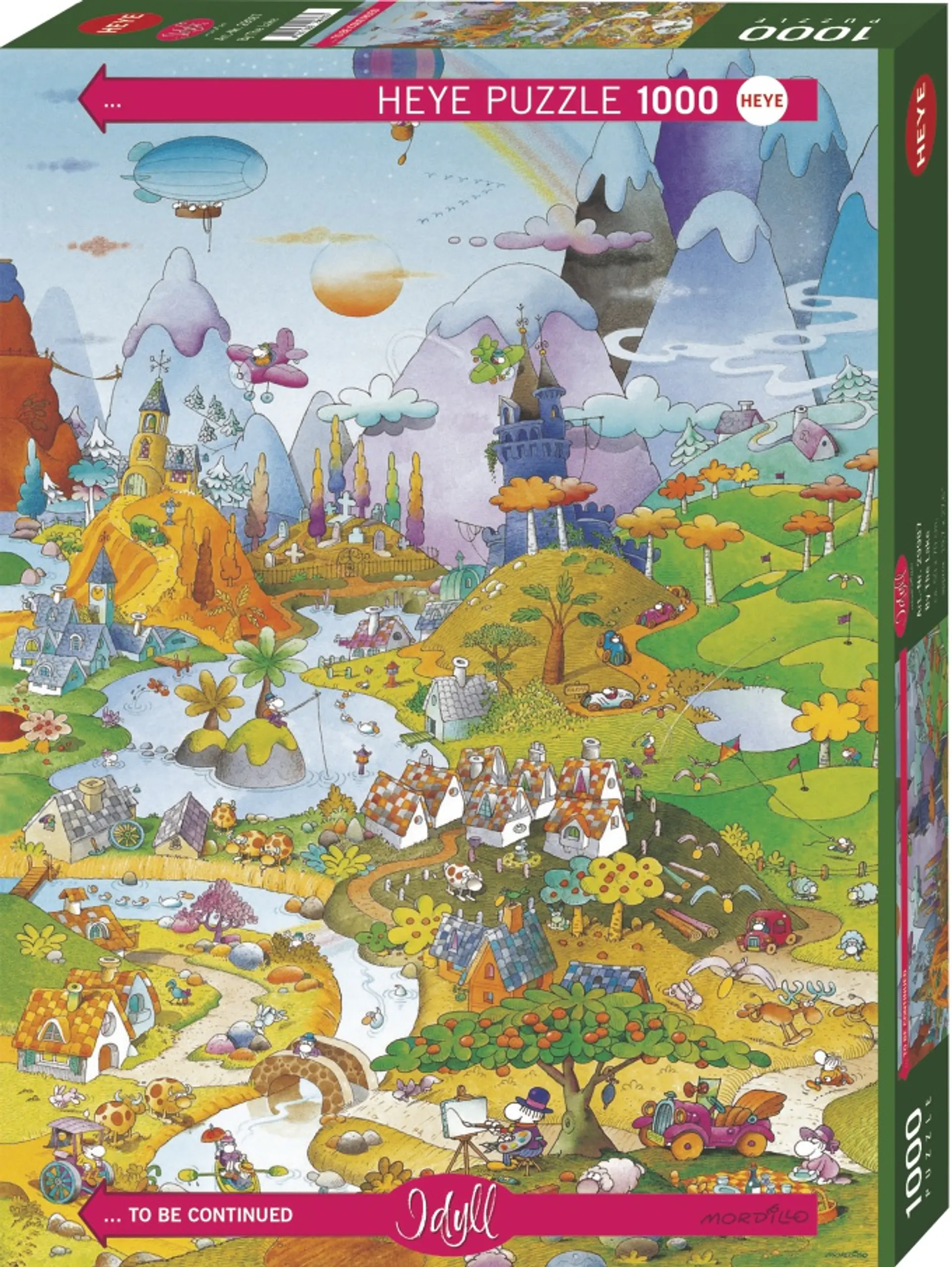 Puzzle 1000 Piezas | Idyll By The Lake 1
