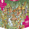 Puzzle 1000 Piezas | Tree Lodges Heye