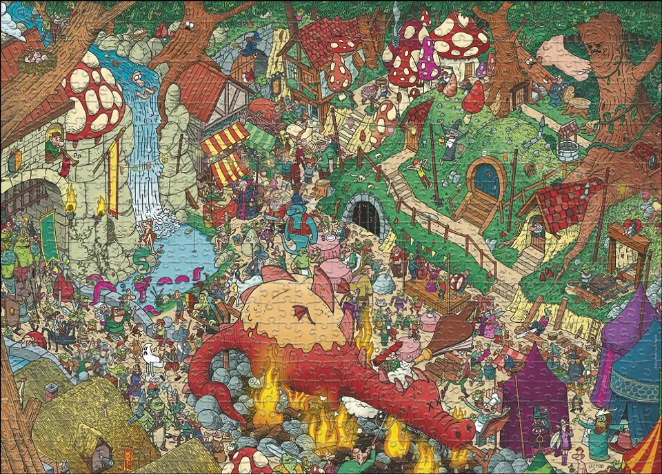 Puzzle 1000 Piezas | Fantasyland Heye 2