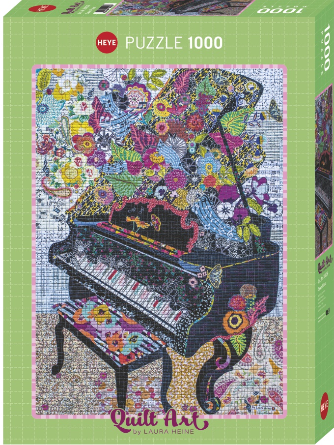 Puzzle 1000 Piezas | Sewn Piano Heye