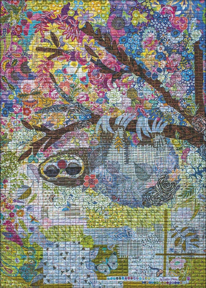 Puzzle 1000 Piezas | Sewn Sloth Heye