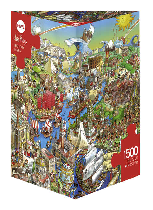 Puzzle 1500 Piezas | History River Heye