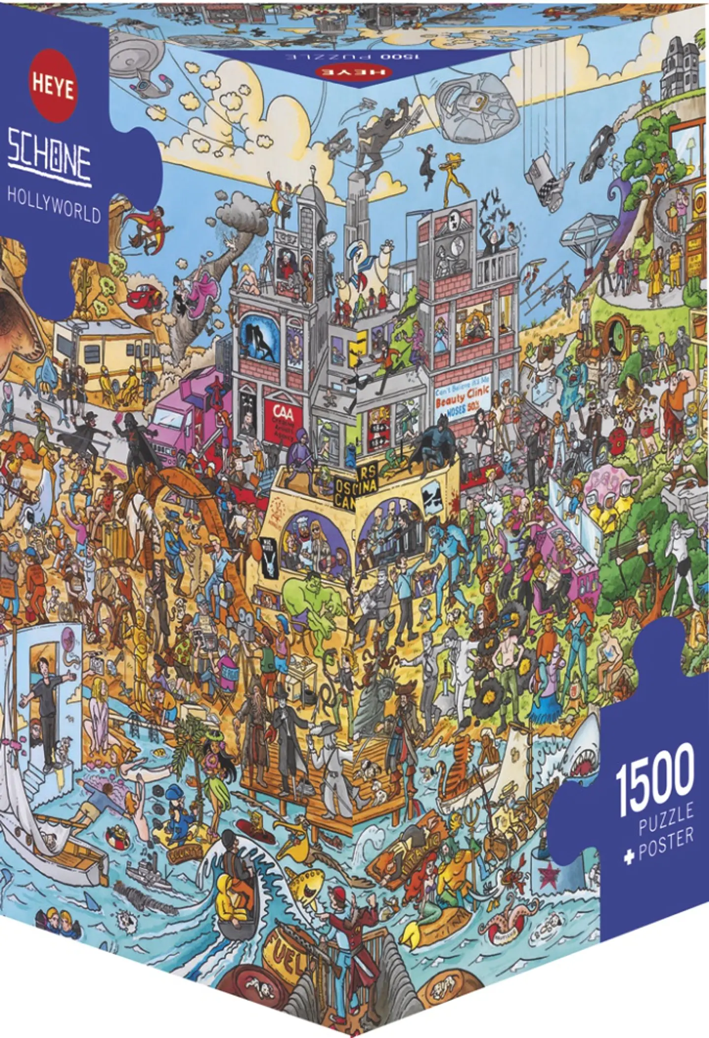 Puzzle 1500 Piezas | Hollyworld 1