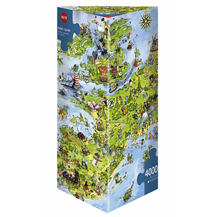 Puzzle 4000 Piezas | United Dragons Heye