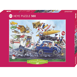 Puzzle 500 Piezas | Off On Holiday! Heye