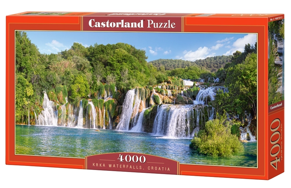 Puzzle 4000 Piezas | Cataratas Krka, Croacia Castorland