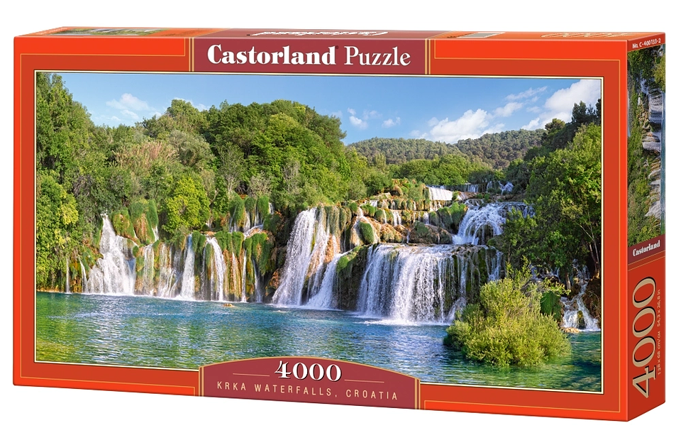Puzzle 4000 Piezas | Cataratas Krka, Croacia  1
