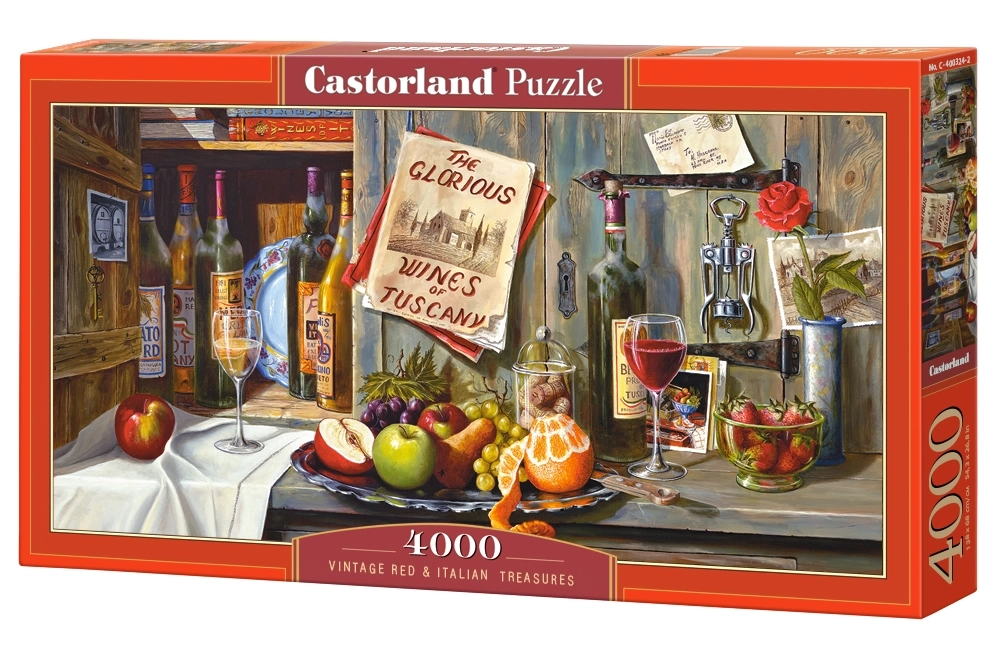 Puzzle 4000 Piezas | Tesoros Vintage de Italia Castorland